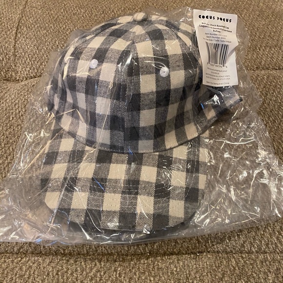 Cocus Pocus Buffalo Check Baseball Cap - Picture 3 of 4